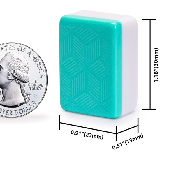 Classic Mahjong Tile Set with Racks - Picture 5 of 5